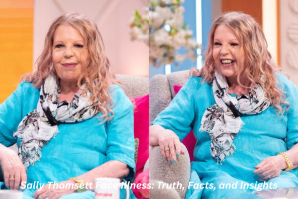 sally thomsett face illness