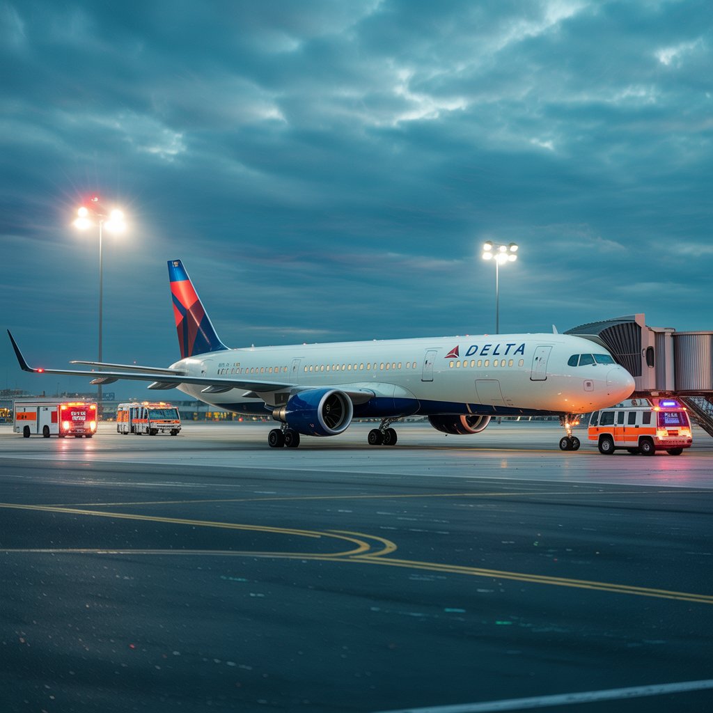 delta flight dl275 japan diversion lax