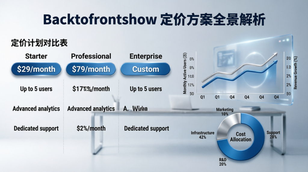 backtofrontshow pricing