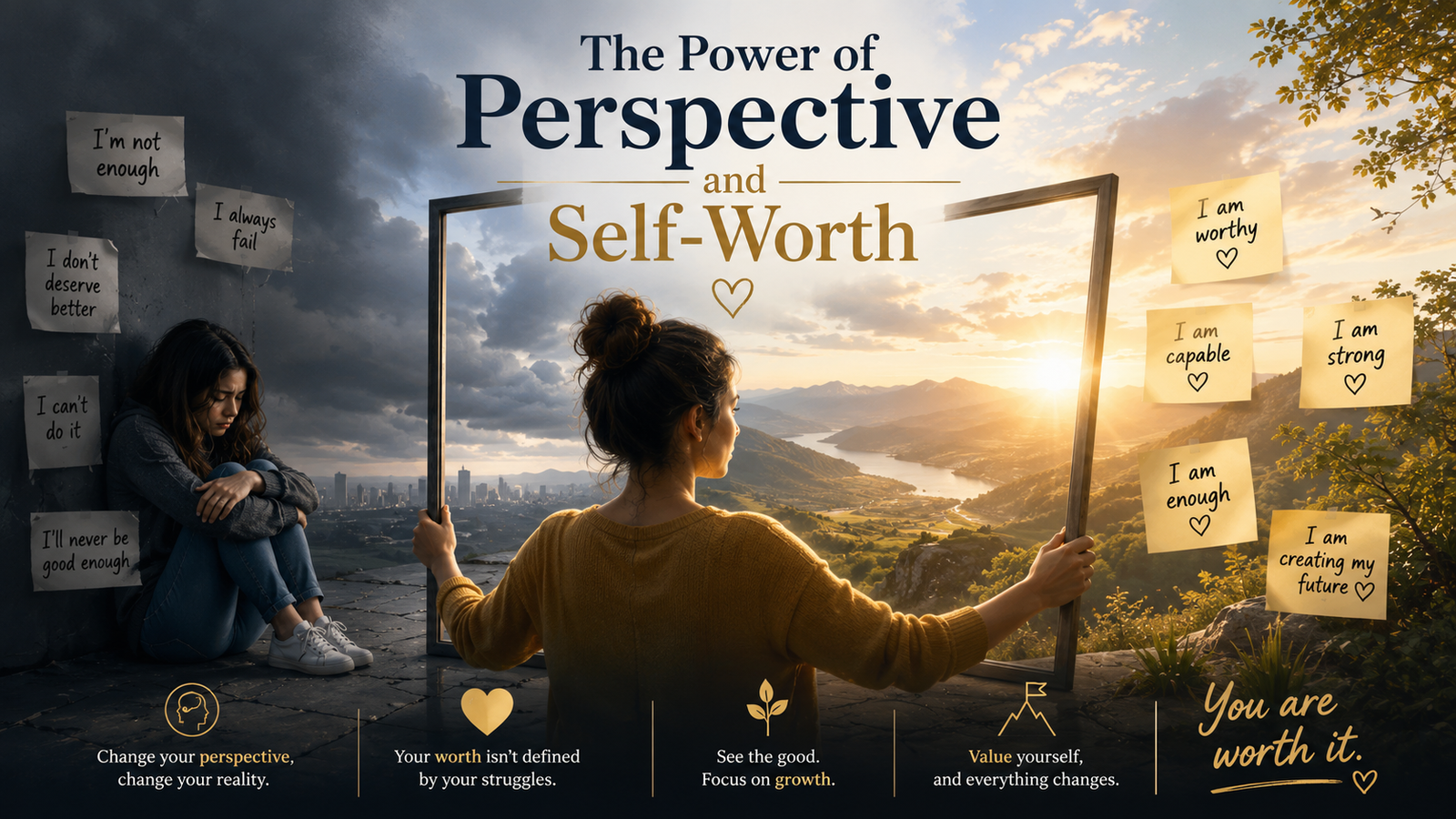 The Power of Perspective and Self-Worth