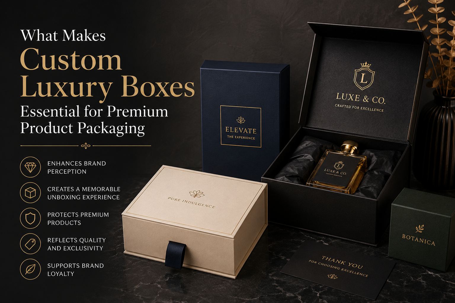 Custom Luxury Boxes