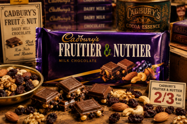 cadbury fruitier nuttier discontinued