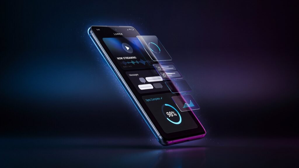 application mobile dualmedia ?