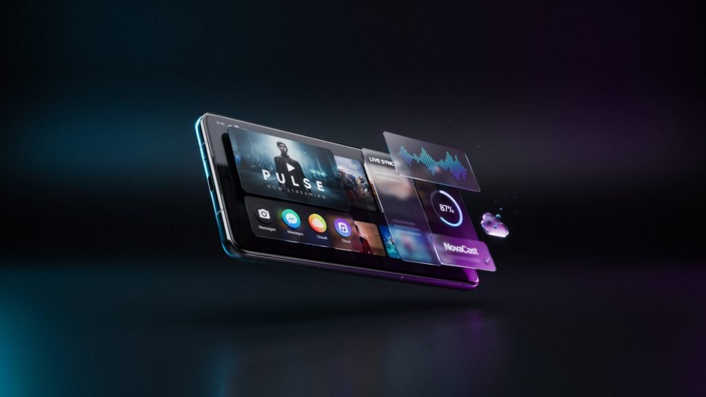application mobile dualmedia ?
