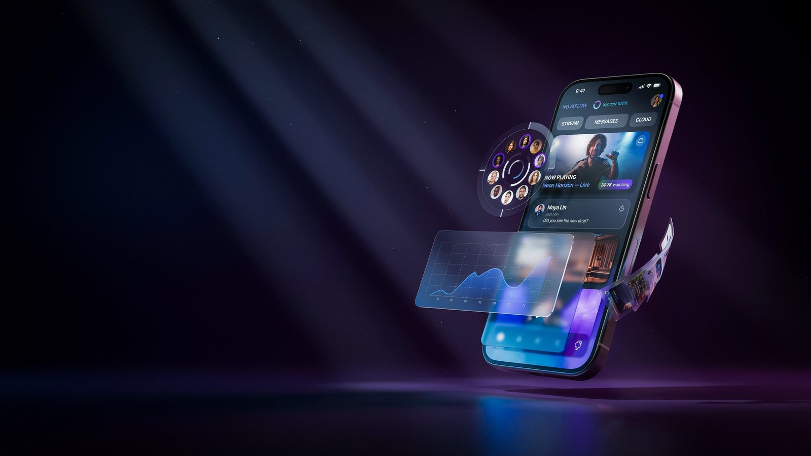 application mobile dualmedia ?
