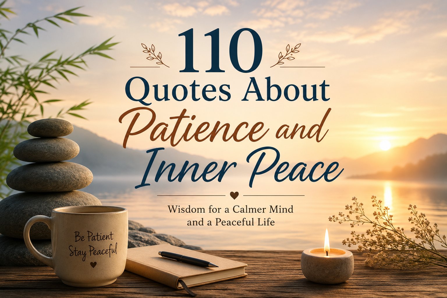 110 Quotes About Patience and Inner Peace