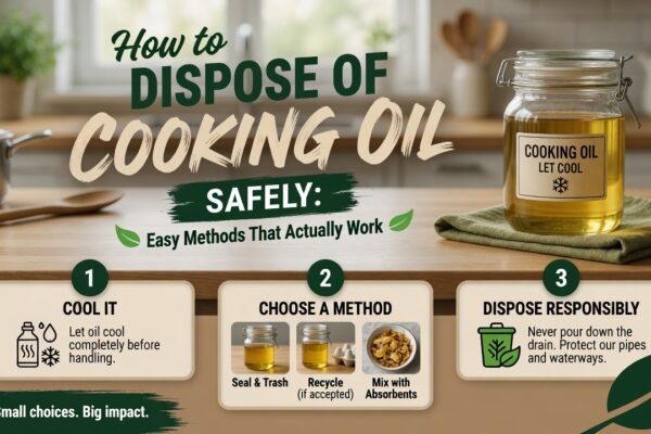 How to Dispose of Cooking Oil Safely