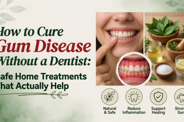 How to Cure Gum Disease Without a Dentist