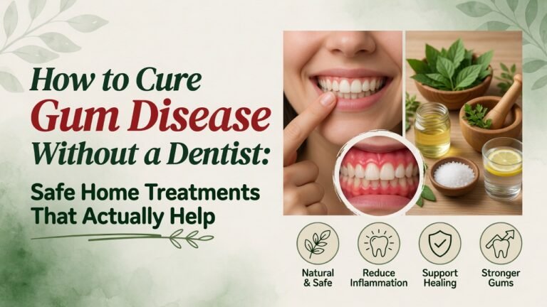 How to Cure Gum Disease Without a Dentist