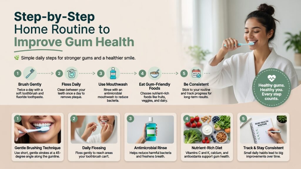 How to Cure Gum Disease Without a Dentist