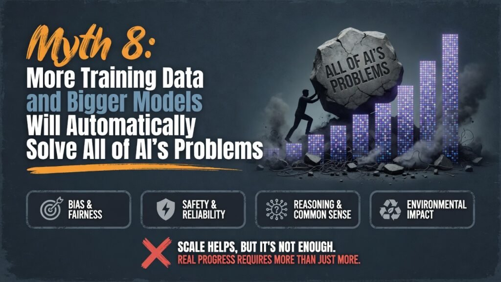 Myth 8: More Training Data and Bigger Models Will Automatically Solve All of AI's Problems