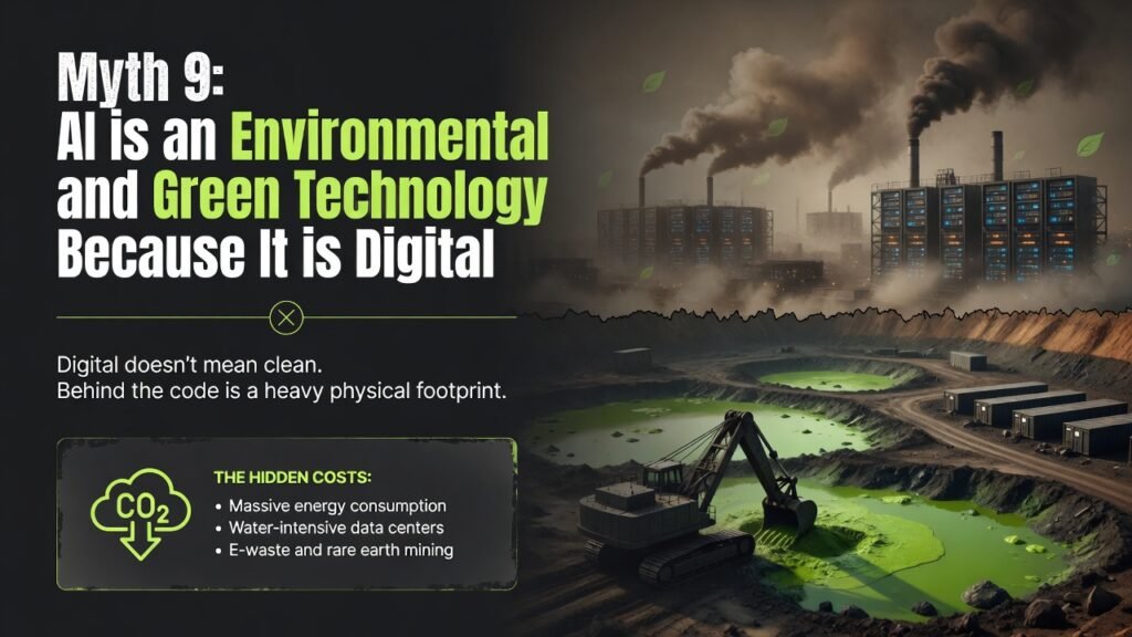 Myth 9: AI is an Environmental and Green Technology Because It is Digital