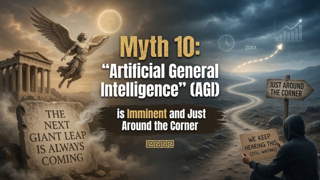 Myth 10: "Artificial General Intelligence" (AGI) is Imminent and Just Around the Corner