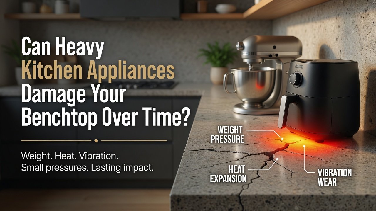 Can Heavy Kitchen Appliances Damage Your Benchtop Over Time?